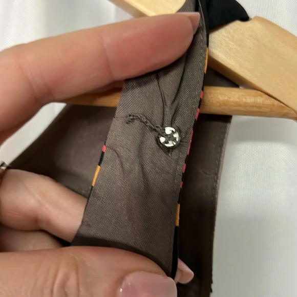 Banana Republic Casey Stripe Silk Sheath Dress. - size 2 - Picture 12 of 16